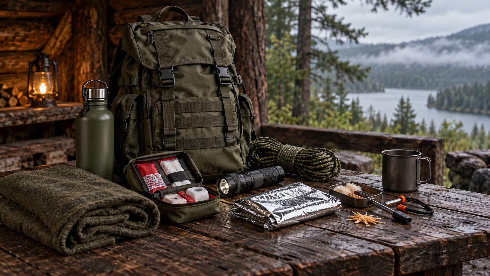 Zestaw survivalowy na 24–72 godziny